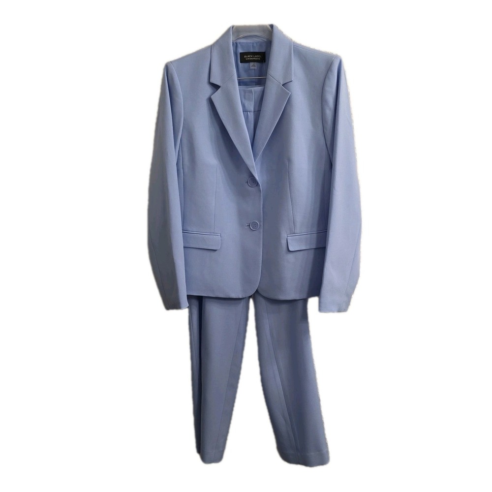 NEW Women Sport Coat Light Lavender California Sky Set Jacket Blazer & Pants 12